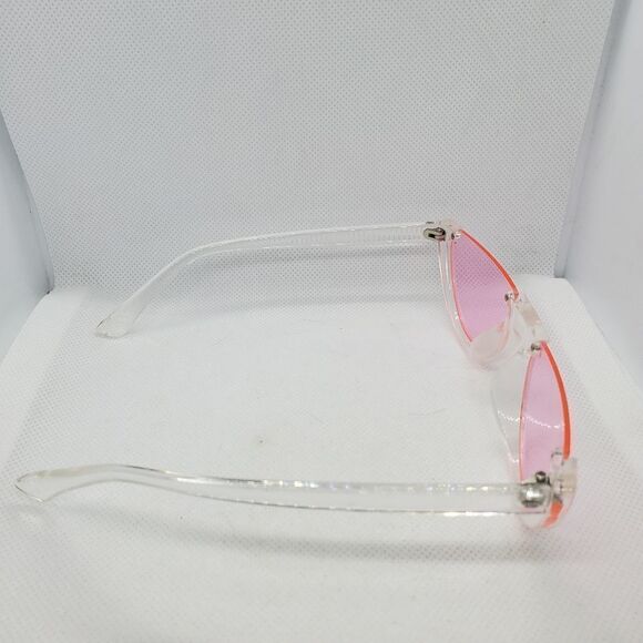Clear & Pink Sunglasses - Picture 6 of 8